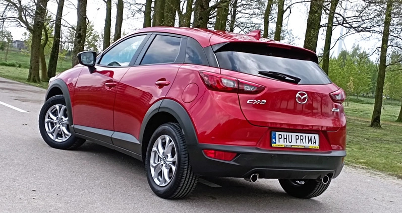 Mazda CX-3 cena 53900 przebieg: 200000, rok produkcji 2015 z Żuromin małe 466